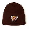 Cleveland Browns Dog Pound Cuffed Knit Hat in Brown - Officially Licensed NFL Apparel