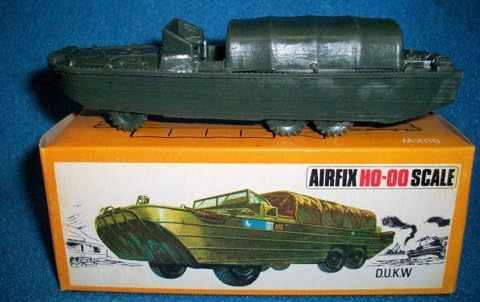 Zafx104a Airfix Original Ho-oo Scale D.u.k.w. Amphibian Us Vehicle Mib 25 Mm Toy Figure Action War Military Plastic Model Soldier