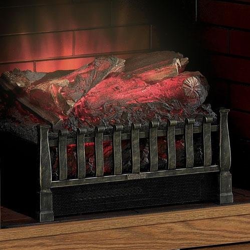 Duraflame Electric Wood Log Wooden Replica Fireplace