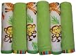 Fisher Price Rainforest Washcloth Set 6-Pack