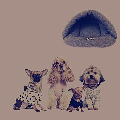 Xefeel Comfy Lovely Pet Rabbit Dog Cat Sleeping Bag Bed Nest Kennel Kitten Thermal Hiding (M)
