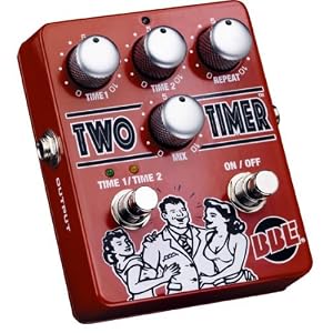 BBE TWO TIMER DUAL MODE ANALOG DELAY PEDAL by
