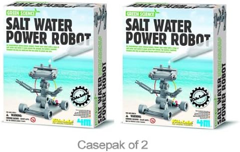 TOYSMITH TS-3688/CS2 (CASEPACK OF 2) Saltwater Power Robot Kit