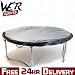12FT Trampoline Weather Protective Rain Cover Black By we R sports