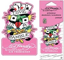 Ed Hardy Merchandise - Love Gamble Car Air Freshener - Patchouli Scent