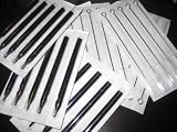 (25) COUNTS OF 9-ROUND LINER PRE-STERILIZED TATTOO NEEDLES WITH (25) COUNTS OF MATCHING GRIPLESS TUBES
