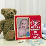 SAN FRANCISCO 49ERS 'Born To Be' Personalized Team Logo PHOTO FRAME (Includes a PEN for Writing)