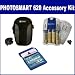HP PhotoSmart 620 Digital Camera Accessory Kit includes: KSD2GB Memory Card, SB257 Charger, SDC-22 Case