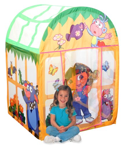 Childrens Toyshop  Toys : Playhut Dora the Explorer Greenhouse