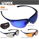 UVEX PROTECT Radbrille Sportbrille blue transparent - 