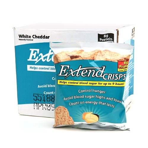 Extend Crisps 5bag Box, White Cheddar-5 ea