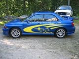 Subaru Rally Side Graphics Graphic Decal Kit Decals Fit All Car SUV Truck WRX STI Impreza Forestor Ect
