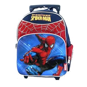 Spiderman Rolling Backpack Spider Man Wheeled