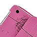 iPad mini Case - Nozza iPad mini 3 / iPad mini 2 / iPad mini Case, 360 Degree Rotating Multi-Angle Stand Smart Cover with Auto Wake/Sleep Feature Danelion pink