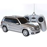 Ferngesteuertes Auto Modellauto Modellfahrzeug mit Fernsteuerung Mercedes GLK-CLASS RC 1:24 - Silber