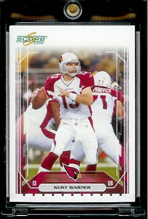 2006 Score Factory Set Single Card # 1 Kurt Warner - Arizona Cardinals - NFL Football Cards