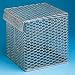Fisherbrand* Aluminum Baskets with Tilt-Top Lids; L x W x H: 6 x 6 x 6 in. (15 x 15 x 15cm)