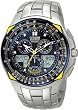 Citizen #JR3090-58L Men's Eco Drive Titanium Blue Angels Skyhawk Watch