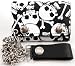 Skulls All Over Genuine Leather Chain Wallet #53