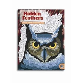 Hidden Feathers - Creative Camouflage Colouring Book