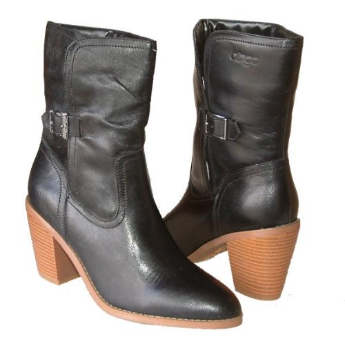 Dingo 7 Black Side Womens Boots