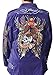 Ed Hardy Mens Velvet Military Blazer Jacket