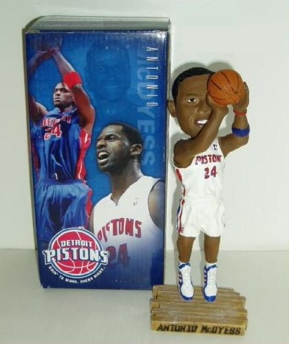 ANTONIO McDYESS Pistons #24 Bobblehead NBA Detroit Basketball