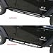 Rampage 88732 Textured finish SRS Side Bar Retractable Rockslider Step - Set of 2