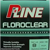 P-Line Green 300 Yard Floroclear Fishing Line