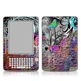 Butterfly Wall Design Protective Decal Skin Sticker for Amazon Kindle 2 E-Book Reader (2nd Gen)