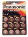 Ukdapper - Panasonic Lithium Coin Cells CR2016-C12