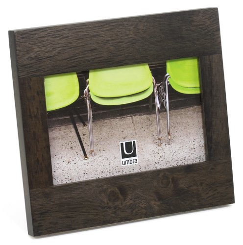 Umbra Simple 4-Inch-by-6-Inch Wood Frame, Matte Black
