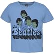 The Beatles - Blue Cartoon Toddler T-Shirt