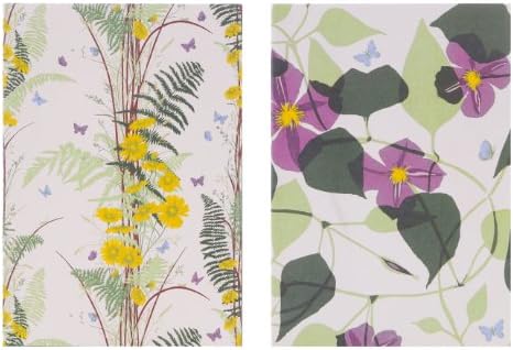 Victoria and Albert Museum A5 Layflat Notebook Set, Set of 2, 6 x 8 Inches (01043)