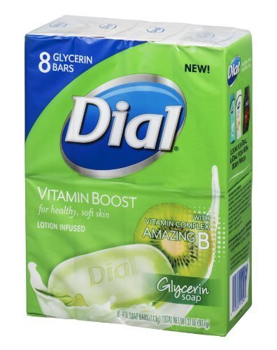 Dial Glycerin Soap Bar Vitamin Boost - 8 CT by The Dial Corporation