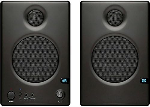 Presonus Ceres C3.5BT 2-Way Powered Speakers with Bluetooth - Free Tascam TH02 Headphone (4) Cables (ProSoundGear) Authorized Dealer