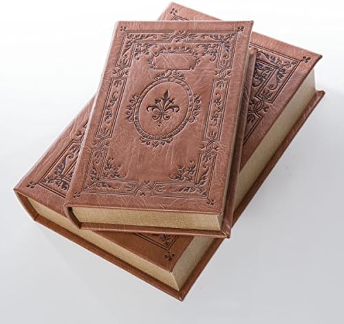 SMB Group Regal Decorative Accessories Hidden Book-Style, Set Of 2