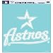 MLB Houston Astros Diecut Decal