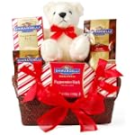Wine.com Ghirardelli Peppermint Bark Gift Basket