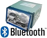 GOLDEN - NEW Double 2 Din 7 Inch TFT LCD Touch Screen Monitor Car CD DVD VCD MP3 MP4 DIVX Player with Built-in BLUETOOTH SD/MMC Card Reader, TV and FM Receiver