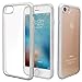 iPhone 7 Case,Thinkcase[Premium Flexible] Transparent Protective Soft TPU Frame,Ultra-Slim,Shock-Absorption Bumper,Anti-Scratch & Fingerprint & Oil Stain Back Cover For iPhone 7 4.7 Inch,Grey