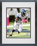 Leon Washington Seattle Seahawks - NFL Framed and Matted Photo - 2010 Action - 20x24 Photo