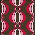 Peel & Stick Applique - Loopy Blox Red/Pink (8 @ 13 x 13")