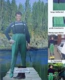 Wasserdichte strapazierfähi ge Anglerhose Wathose Größe M
