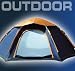 Sports : 8 Personen Camping Automatik Schnellaufbau Zelt original ELECSA 3153