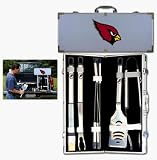 Arizona Cardinals 8 Piece BBQ Set With Case