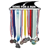 GONE FOR A RUN MedalART Race Medal Hanger