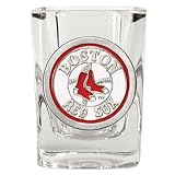 Boston Red Sox 2 oz Square Shot Glass