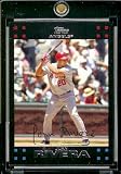 2007 Topps #204 Juan Rivera Los Angeles Angels at Aneheim Baseball Card - Mint Condition - Shipped in Protective Display Case!