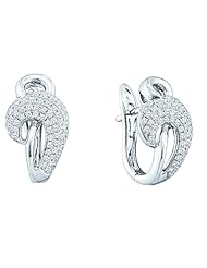 0.76ctw Diamond Fashion Earrings 14K White Gold